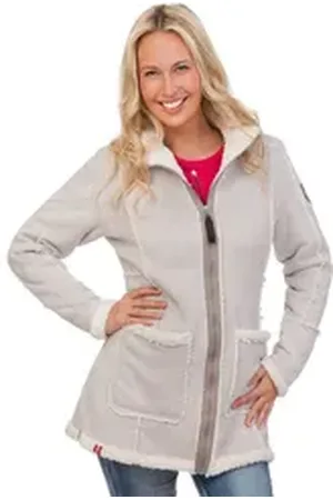 Almgwand Outdoorjacke Trachtenjacke Damen - BIRGITZKÖPFEL - hellgrau grau 44