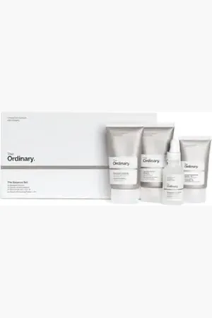 The Ordinary Gesichtspflege-Set – Balance Hautpflege-Set 2x50 ml + 2x30ml, 4-tlg.