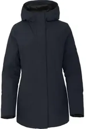 Bergson Wintermantel JOKINE Damen Winterparka, warm wattiert, 20000 mm Wassersäule, Normalgrößen blau 44