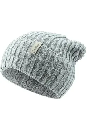 Sterntaler ® Strickmütze Strickmütze Wellen (1-St) silberfarben 45 cm