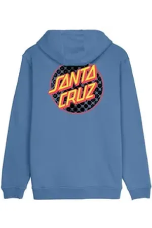 Santa Cruz Hoodie Hoodie Meyer Freestyle Dot (1-tlg) blau L