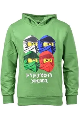 LEGO Wear ® Hoodie Ninjago Jungen Kapuzenpullover Größe 98 -128 cm grün 104 cm