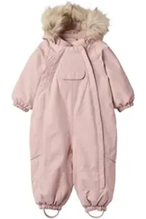 WHEAT Schneeoverall Snowsuit Nickie Tech wasserdicht, atmungsaktiv und leicht wattiert rosa 92