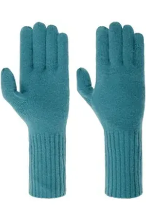 Seeberger Strickhandschuhe (1-St) Handschuhe grün