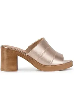 Lasocki Pantoletten Damen RST-KSENIA-01 Golden Pantolette goldfarben 38 EU