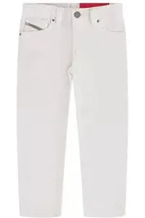 Diesel Skinny-fit-Jeans Kinder Jeans, Jeans Kinder Jungen Jeans Hose, Weiß Skinny Jeans