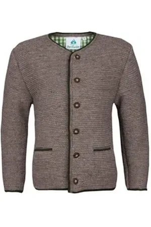 Isar Trachtenjacke Trachtenjacke Kinder - LEWIN - berber 68