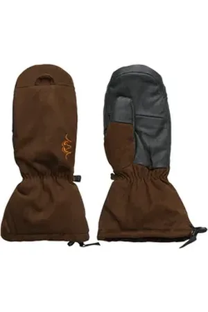 Blaser Fleecehandschuhe Fäustlinge Suede Marlon braun 7