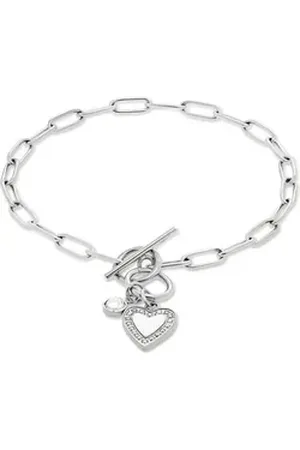 Guido Maria Kretschmer Collection Edelstahlarmband GMK Collection Damen-Armband Edelstahl Zirkon silberfarben