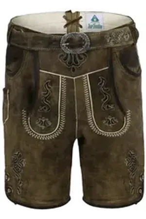 Isar Lederhose Lederhose Kinder - LORIS - eiche 170