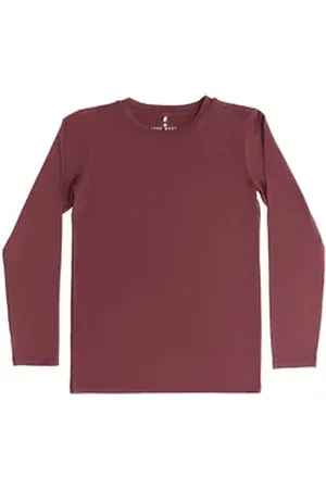 TrueNorth Langarmshirt Kinder Langarmshirt rot 116