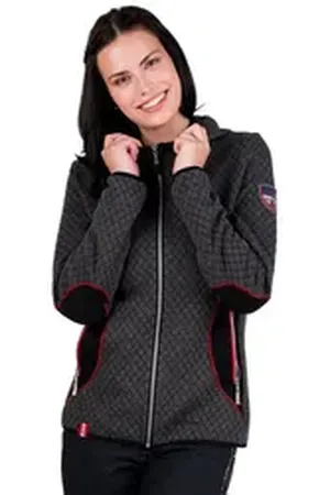 Almgwand Almgwand Outdoorjacke Outdoorjacke Damen - SCHAFBERG - shadow/schwarz/rot rot|schwarz 38