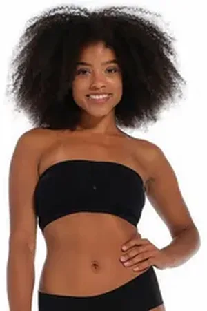 MAGIC Bodyfashion Bandeau-BH Comfort Bandeau mit herausnehmbaren Pads schwarz S