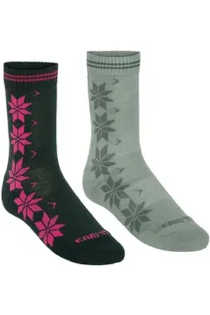 Kari Traa Socken Vinst 2er-Pack mit verstärkter Zehen- und Fersenpartie schwarz 36