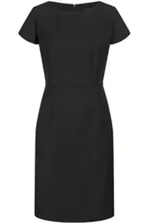 Daniel Hechter HECHTER PARIS Etuikleid HECHTER PARIS Corporate Kleid Tailored Modern Fit Schwarz 40 schwarz 40