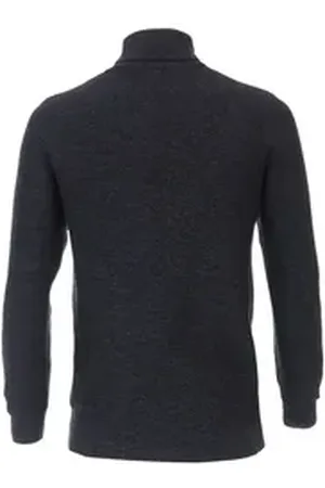 Casa Moda Rollkragenpullover Rollkragenpullover blau M
