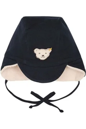 Steiff Strickmütze Mütze Accessoires Baby & Mini, gefüttert blau 37