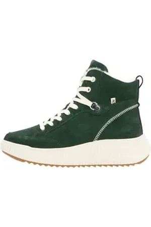 Rieker EVOLUTION W1771 Damen Schnürboots grün 39 EU