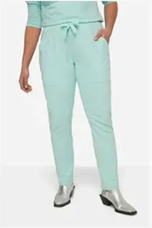 Angel of Style Angel of Style Funktionshose Joggpants Sweat Elastikbund blau|grün 42