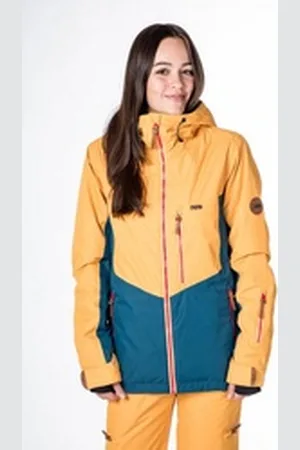 CNSRD Skijacke GOGO SKIJKT CS WOMEN mit hochschließendem Kragen und Kapuze gelb 38
