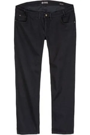 Adamo Bequeme Jeans XXL Jeans untersetzte Größe schwarz Colorado schwarz 29