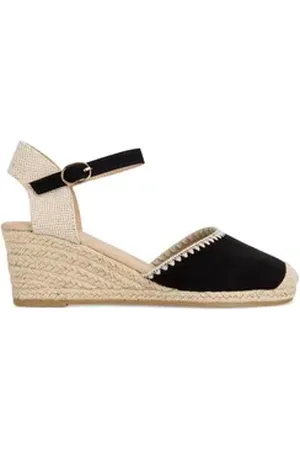 Jenny Fairy Espadrilles Damen WYL2610-1 Schwarz Espadrille schwarz 39 EU