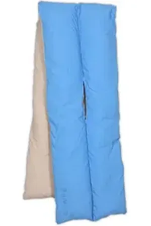 Expatrié Schal Ginny gefütterter Winterschal im Puffy Design, (1-St), Gesteppter Schal aus Nylon, Wasserabweisend blau