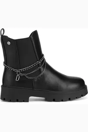 DeeZee Stiefeletten Mädchen CM231117-1 Schwarz Stiefel schwarz 37 EU