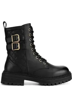 DeeZee Stiefeletten Damen HY60208-4 Schwarz Stiefelette schwarz 37 EU
