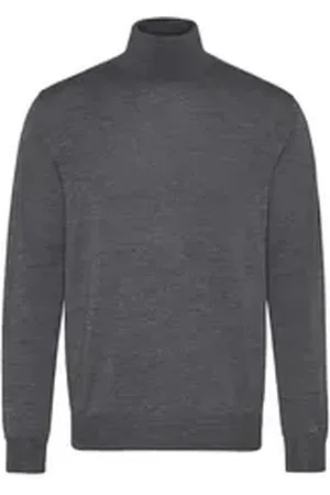 Digel Rollkragenpullover Francis 1/1 (1-tlg) grau 46