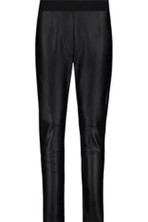 monari 2-in-1-Hose Leggings im Materialmix schwarz schwarz 34