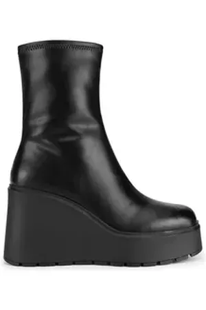 DeeZee Stiefeletten Damen HY60195-1 Schwarz Stiefelette schwarz 41 EU