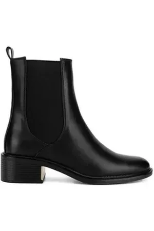 DeeZee Klassische Stiefeletten Damen HY2T609 Schwarz Stiefel schwarz 40 EU
