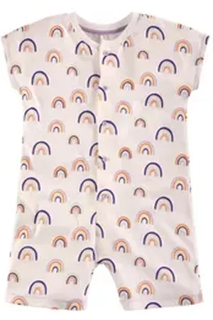 hessnatur Pyjama Relaxed aus reiner Bio-Baumwolle (1 tlg) beige 134/140