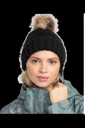 Roxy Beanie BLIZZARD BEANIE KVJ0 TRUE BLACK