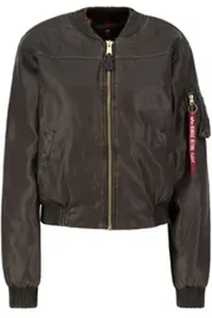 Alpha Industries Bomberjacke Women - Bomber Jackets MA-1 FL Vintage Women braun L