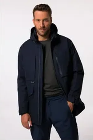 JP 1880 Skijacke Ski-Jacke mit Reflektor-Detail Skiwear blau|schwarz 4XL
