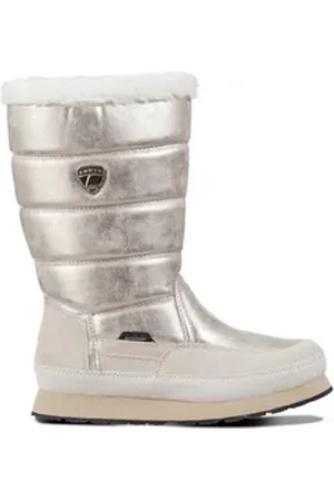 Luhta VALKEA MS Schlupfboots Winterboots, Winterschuhe, Snowboots, wasserdicht und gefüttert weiß 41 EU