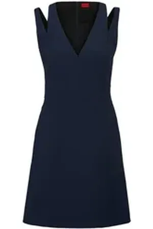 HUGO BOSS Minikleid blau 36