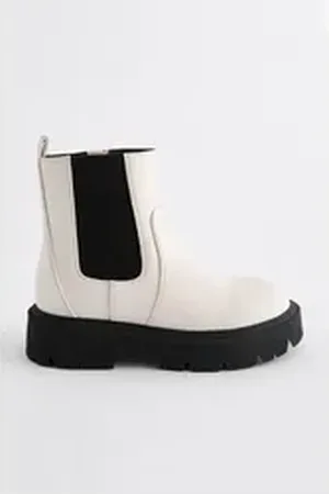 Next Robuste Chelsea-Boot Chelseaboots (1-tlg) weiß 26,5 EU