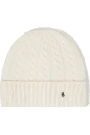Bogner Strickmütze weiß