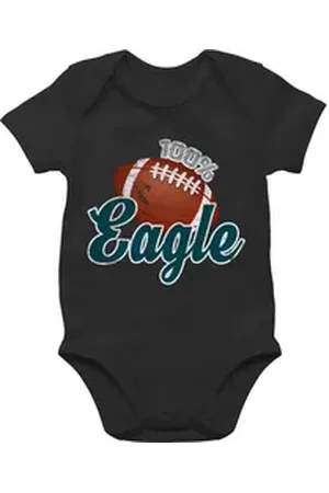 Shirtracer Shirtbody 100% Eagle Sport & Bewegung Baby schwarz 1/3 Monate