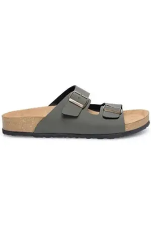 Inblu Pantoletten Herren NU000012 022 Khakifarben Pantolette bunt 44 EU