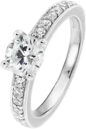 Viventy By Adler Silberring Verlobungsring Silber 925 Antragsring Zirkonia silberfarben 58