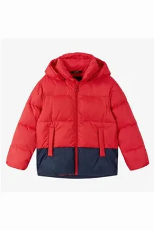 Reima Winterjacke Teisko Winter Jacket Tomato Red Winterjacke Skijacke Schneejacke Wetterfest Atmungsaktiv 140