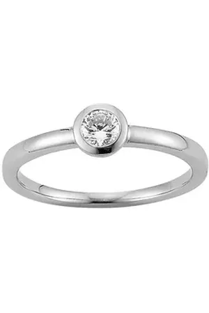 Viventy By Adler Solitärring 925 Sterlingsilber Verlobungsring Antragsring silberfarben 56