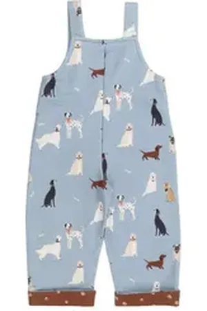 Walkiddy Latzhose blau 104