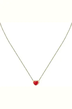 FAVS Little Friends FAVS Collier Mädchen-Kette 375er Gelbgold gelb|goldfarben