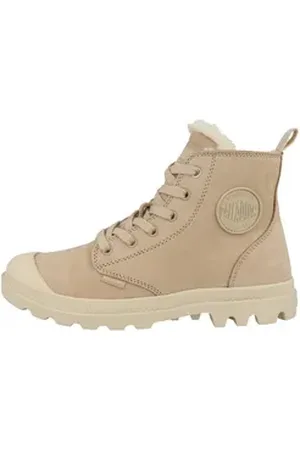 Palladium Pampa Hi Zip Wool Damen Schnürboots beige 39 EU
