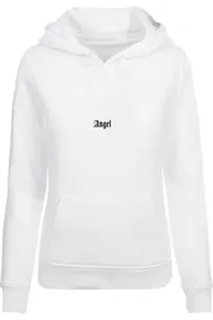 miss tee Kapuzenpullover Damen Angel Wings Hoody (1-tlg) weiß L